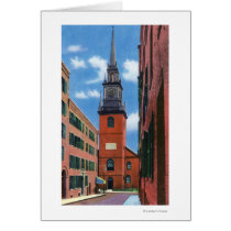Exterior View of Old North Church Cards