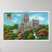 Exterior View of the Cadet Chapel Posters