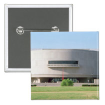 Exterior view of the Hirshhorn Museum, 1974 ) buttons