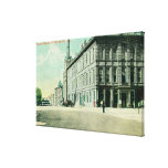 Exterior View of the Masonic Temple 2 Gallery Wrap Canvas