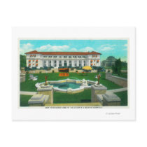 Exterior View of the New Atascadero Inn Bungalow Postcard