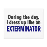 Exterminator During The Day postcards