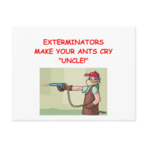 EXTERMINATOR POST CARDS