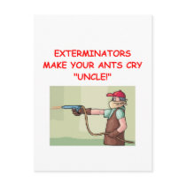 EXTERMINATOR POST CARD