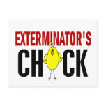 Exterminator’s Chick postcards