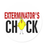 Exterminator’s Chick stickers