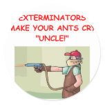 EXTERMINATOR stickers