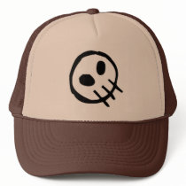 Extinction Logo Skull-Top Trucker Hat