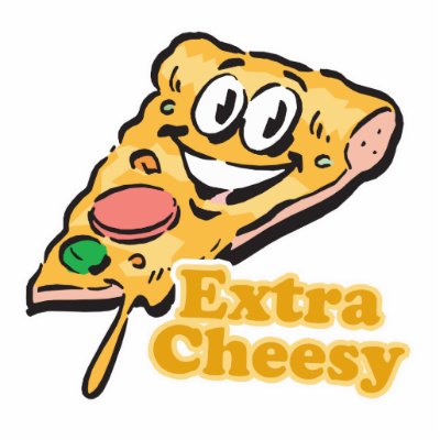 Extra Cheesy pizza slice Photo Cutouts by doonidesigns