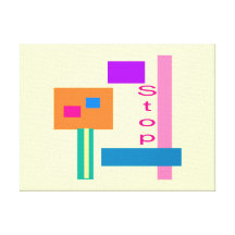 Extra Small Size 23 Gallery Wrap Canvas