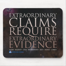 Extraordinary Claims Mouspad mousepads