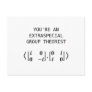 Extraspecial Group Theorist Postcard