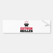 Extrem Griller Bumper Sticker