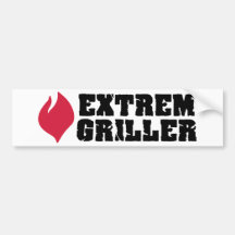 Extrem Griller Bumper Sticker