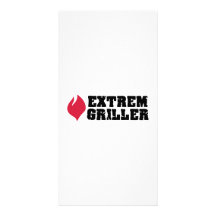 Extrem Griller Customized Photo Card