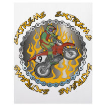 Extreme Dirtbike Letterhead Template