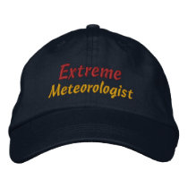 Extreme Meteorologist Storm Chaser Storm Spotter embroidered hats