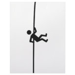 extreme mountain climber icon custom letterhead