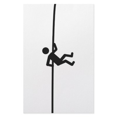 extreme mountain climber icon stationery design by TomaniacLines