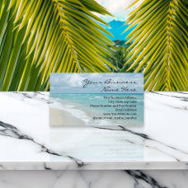 Extreme Relaxation Beach View Business Cards