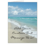 Extreme Relaxation Beach View Greeting Card