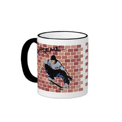 Extreme Skateboarding mug by skategear