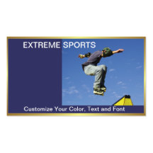 Extreme Sports Business Card Template