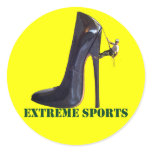 Extreme Sports Stiletto Climbing stickers