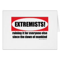 Extreme Views Greeting Card