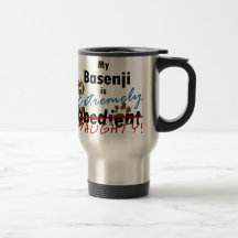 Extremely Naughty Basenji Mugs