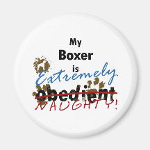 Extremely Naughty Boxer Fridge Magnets