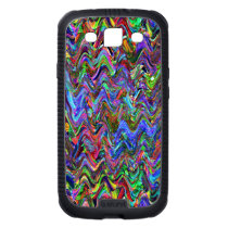Exuberant Colour Zigzag Abstract skinit case