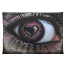 Eye <3 U American MoJo Placemats