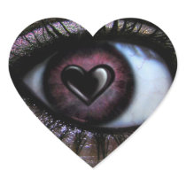 Eye <3 U Sticker