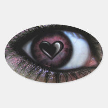Eye <3 U Sticker