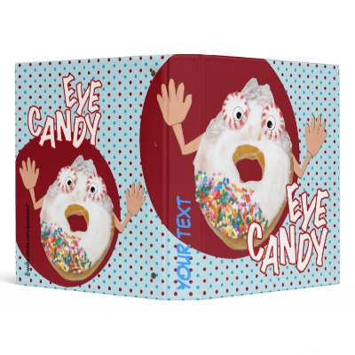 'eye candy'  humourous TBA winning binder by popiconz
