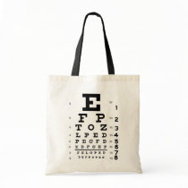 Eye Chart Bags