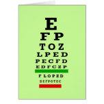 EYE CHART Gifts Card