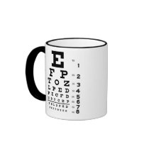Eye Chart Mug