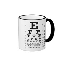 Eye Chart Mug