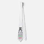Eye Chart Tie