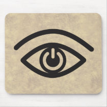 Eye Contact Mouse Pads