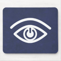 Eye Contact Mouse Pad