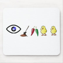 Eye Dig Hot Chicks Mousepad