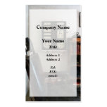 Eye Doctor's Office With Eye Chart Business Card Templates