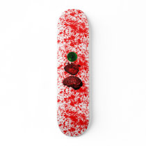 EYE HEART BRAINS CUSTOM SKATE BOARD