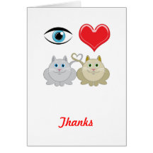 Eye Heart Cats Cards