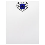 Eye heart letterhead design
