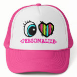 Eye Heart Pictogram, <PERSONALIZE> Trucker Hat