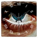 Eye l Window of The Soul l Abstract Art Wall Clocks